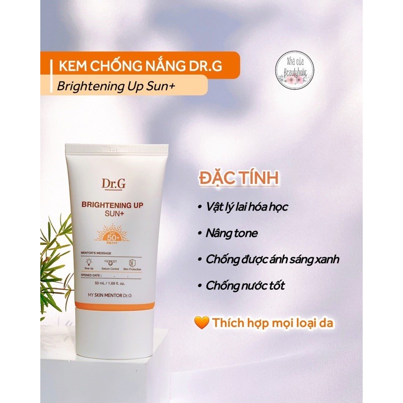 Kem chống nắng Dr.G