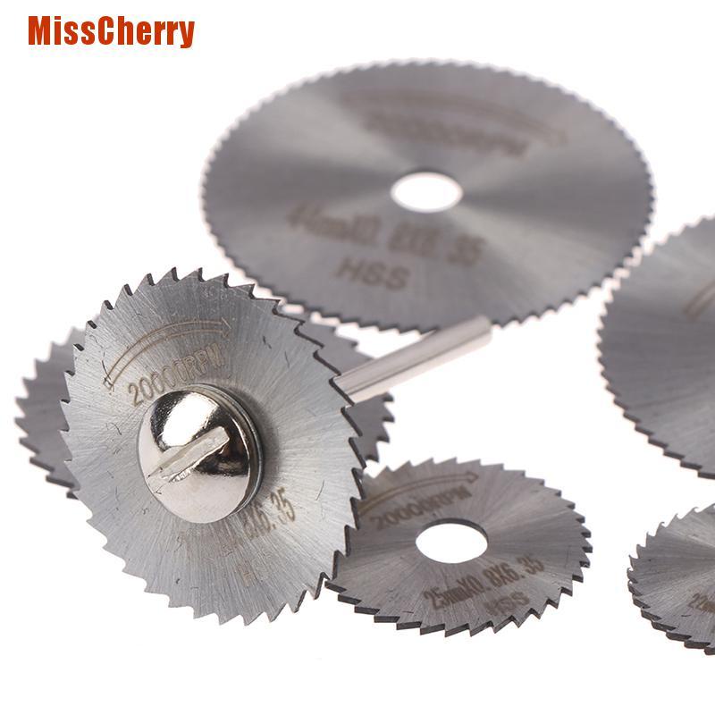 Bộ 7 Lưỡi Cưa Tròn Hss Chất Lượng Cao