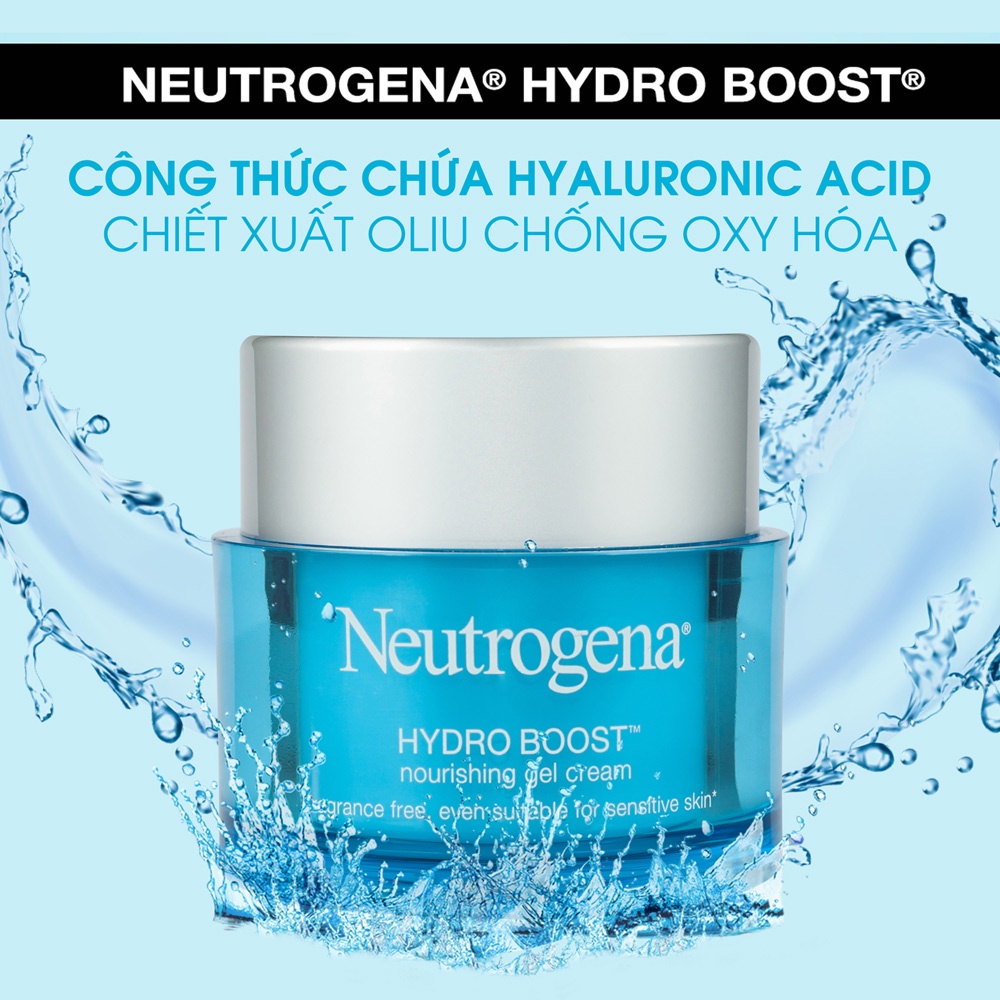 Kem Dưỡng Ẩm Neutrogena Cấp Nước Cho Da Khô Hydro Boost Nourishing Gel Cream 50g