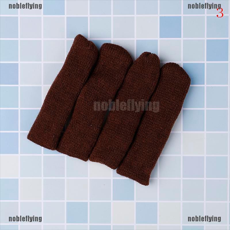 4pcs Table Chair Foot Knit Cover Protector Socks Sleeve Protective