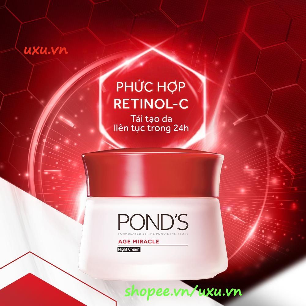 Kem Ngăn Ngừa Lão Hóa 50g Ban Đêm Ponds Age Miracle, Với uxu.vn Tất Cả Là Chính Hãng.