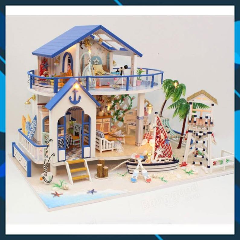 Mô hình nhà búp bê gỗ DIY Nhà búp bê - Legend Of The Blue Sea Toy World