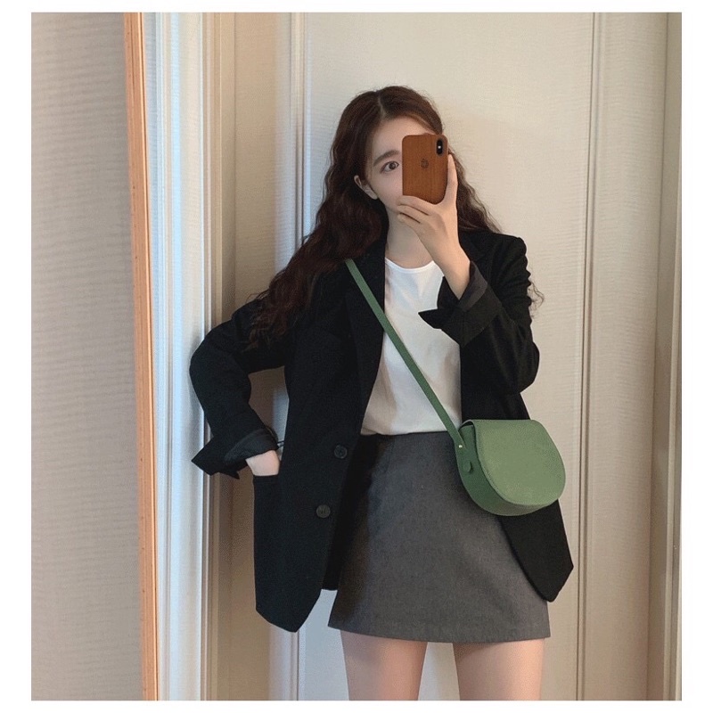 Áo Blazer 4 cúc mẫu mới Hàn Quốc / Áo vest khoác ngoài sang chảnh. | BigBuy360 - bigbuy360.vn