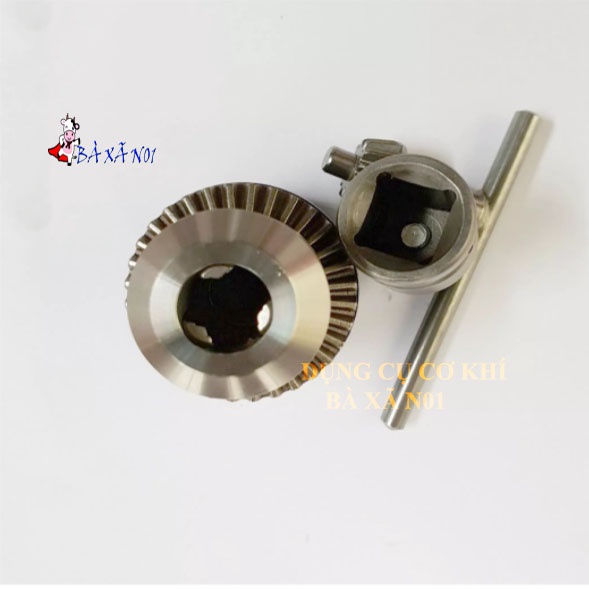 Đầu chuyển bulong sang đầu kẹp mũi khoan 13 ly khóa tay chuyên nghiệp