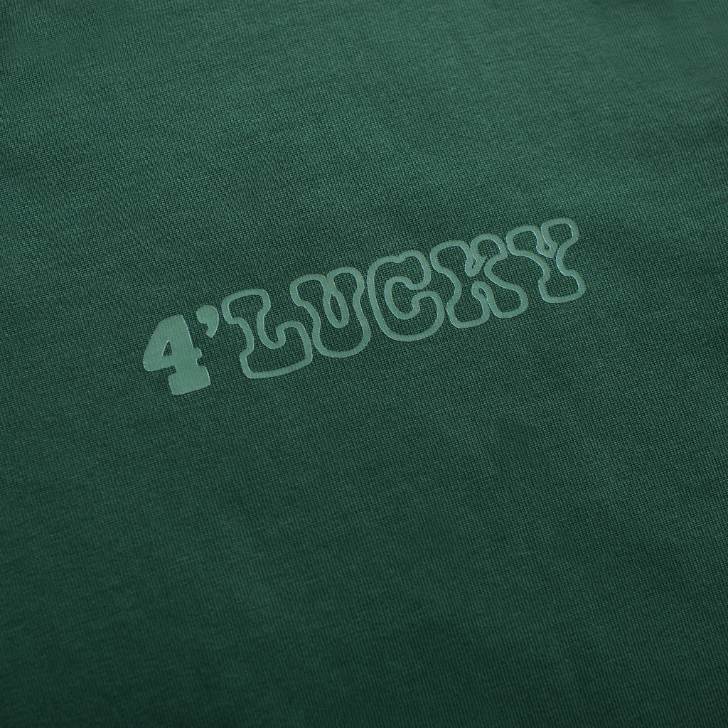 Áo form rộng Unisex 4lucky 6042, Chất cotton 100%, 2 chiều dày, mềm