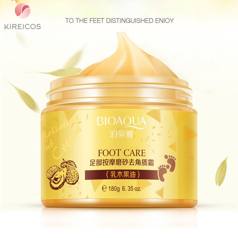 Kem Tẩy da chết dành cho chân Bioaqua Foot care 180g