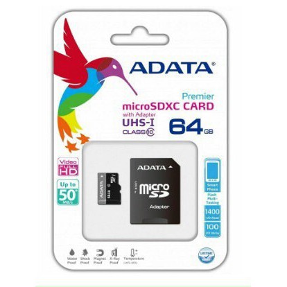 Thẻ nhớ 16GB 𝓕𝓡𝓔𝓔𝓢𝓗𝓘𝓟Micro SD Adata 16Gb Class 10 Box-CH (BH 24 Tháng) SPTECH COMPUTER