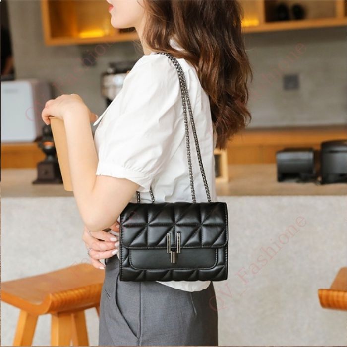 Túi đeo chéo mini cho nữ, Túi đeo chéo đeo vai đi chơi thanh lịch trẻ trung - QV Fashione
