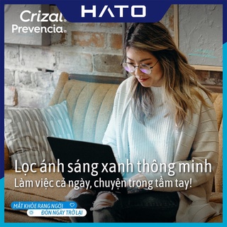 Tròng Kính Pháp Essilor Lọc Ánh Sáng Xanh Thông Minh Crizal Prevencia 1.56