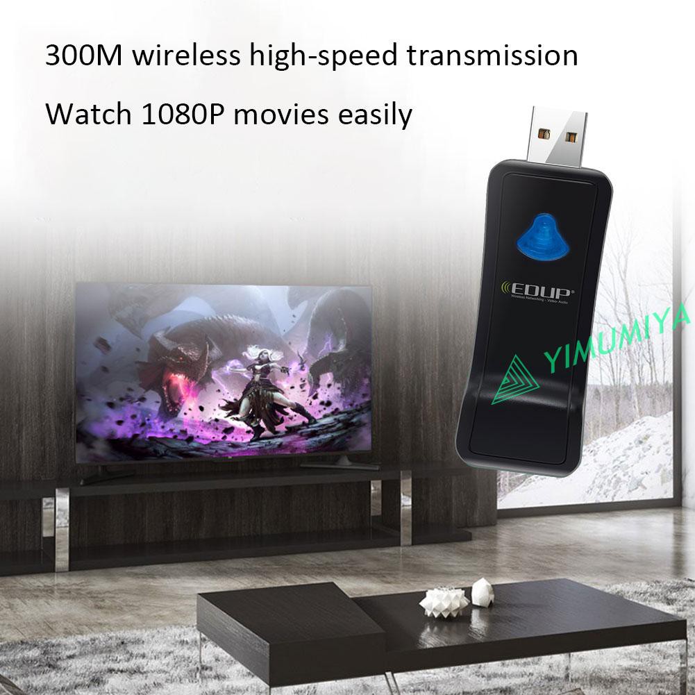 Usb Thu Sóng Wifi 300mbps 2.4ghz Cho Thẻ Mạng Lan | BigBuy360 - bigbuy360.vn