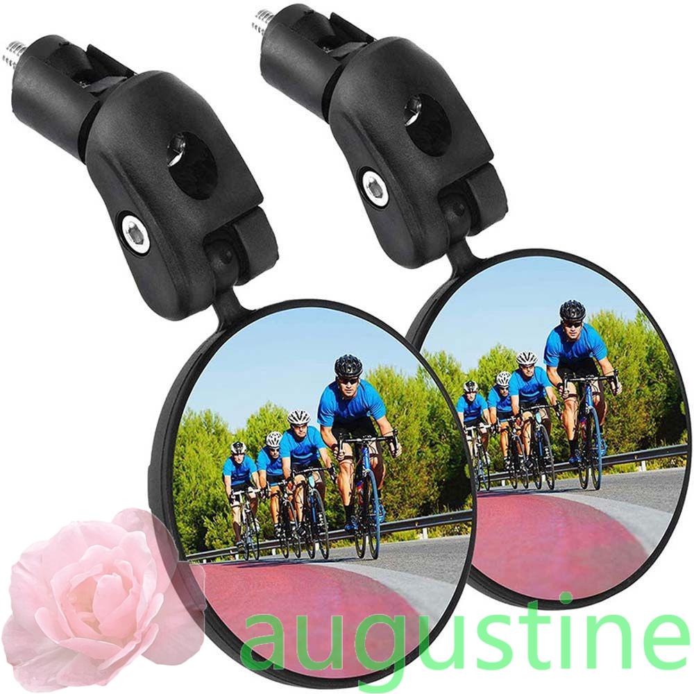 Gương Chiếu Hậu Tròn Xoay 360 Độ Gắn Ghi Đông Xe Đạp AUGUSTINE