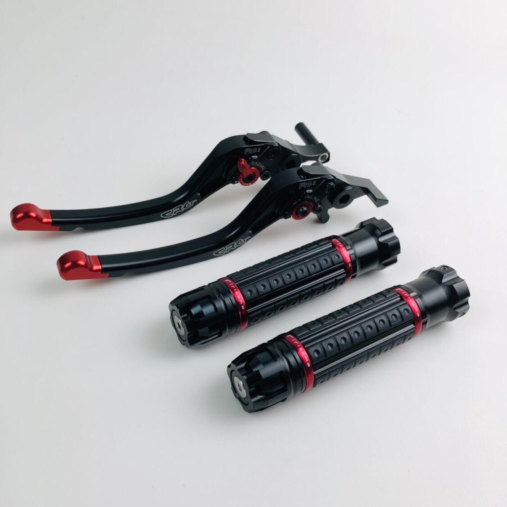 Combo SH : 2 bao tay gù xoay + 2 tay thắng SH màu đen Black- hình thât sản phẩm