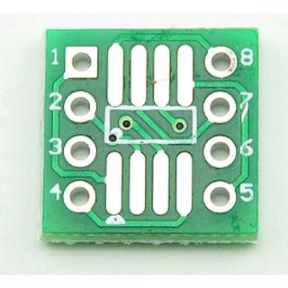 Đế chuyển sop8 sang dip8 tk-536 hc- 12 - đế chuyển sop8 sang dip8 mạ vàng hc-12
