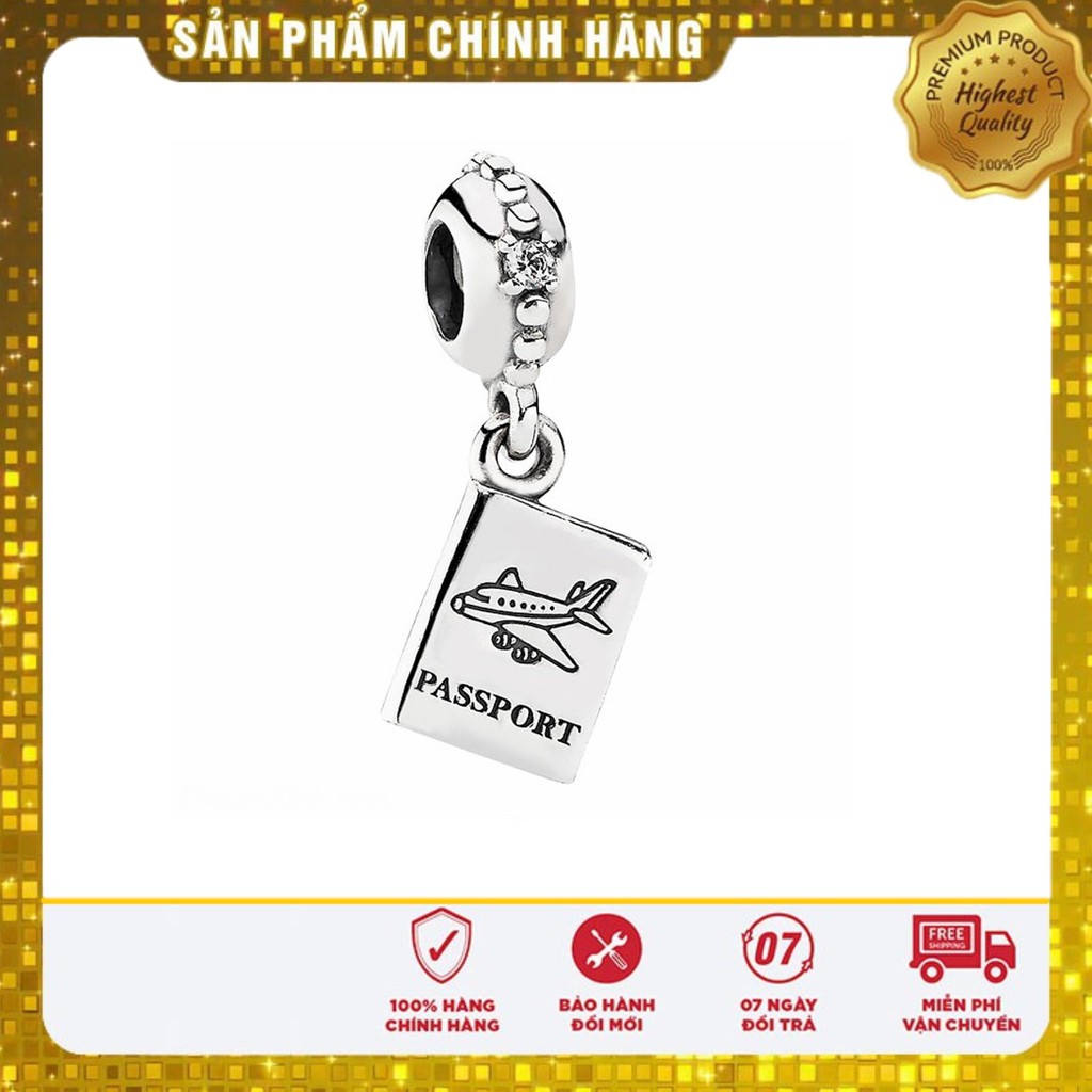 Charm bạc Pan chuẩn bạc S925 ALE Cao Cấp - Charm Bạc S925 ALE thích hợp để mix cho vòng bạc Pan - Mã sản phẩm DNJ183