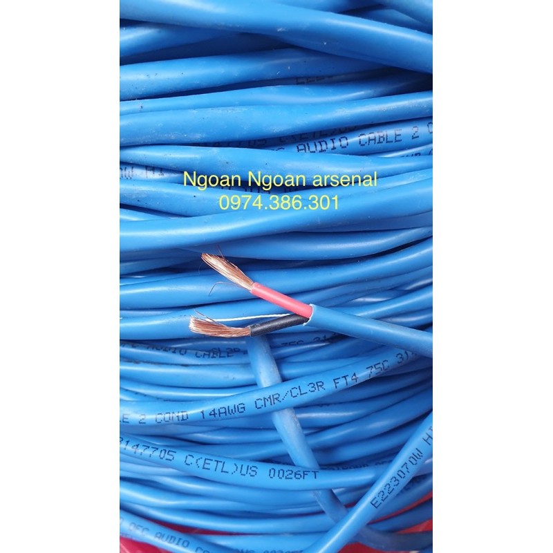 Dây loa tròn nhập khẩu chính hãng USA hãng CLark wire