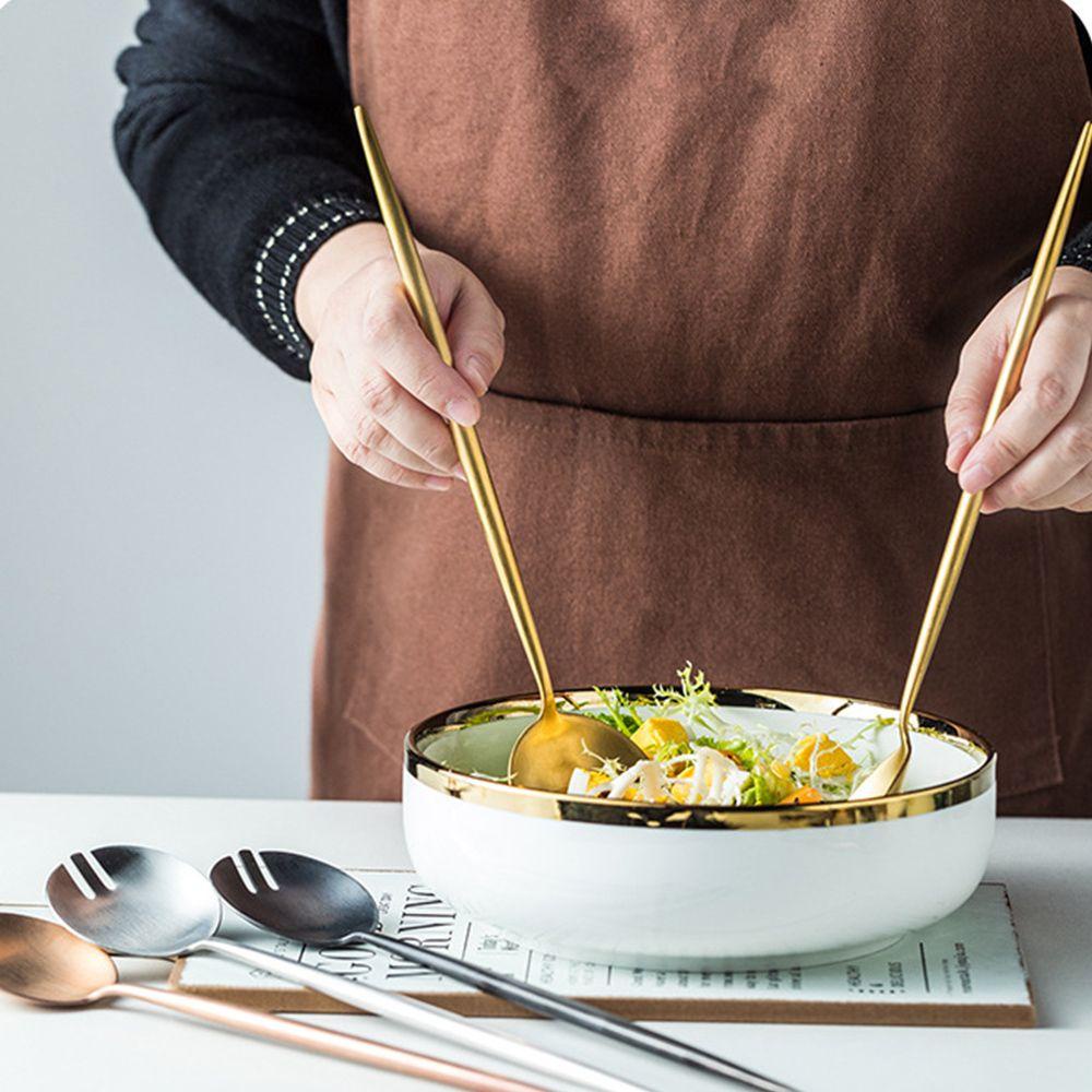 Bộ Muỗng Nĩa Ăn Salad Phục Vụ Bàn Ăn