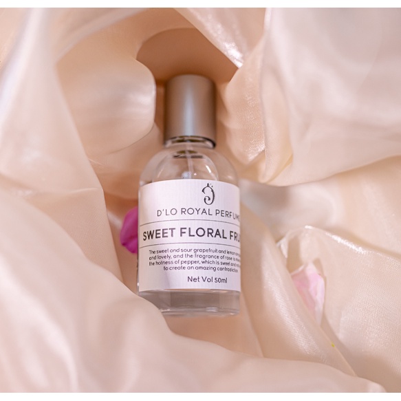 Tinh dầu nước hoa nữ D'lo 33 SWEET FLORAL FRUITY - Hương thơm đầy mê hoặc của những cô nàng sexy quyến rũ | DLO 33
