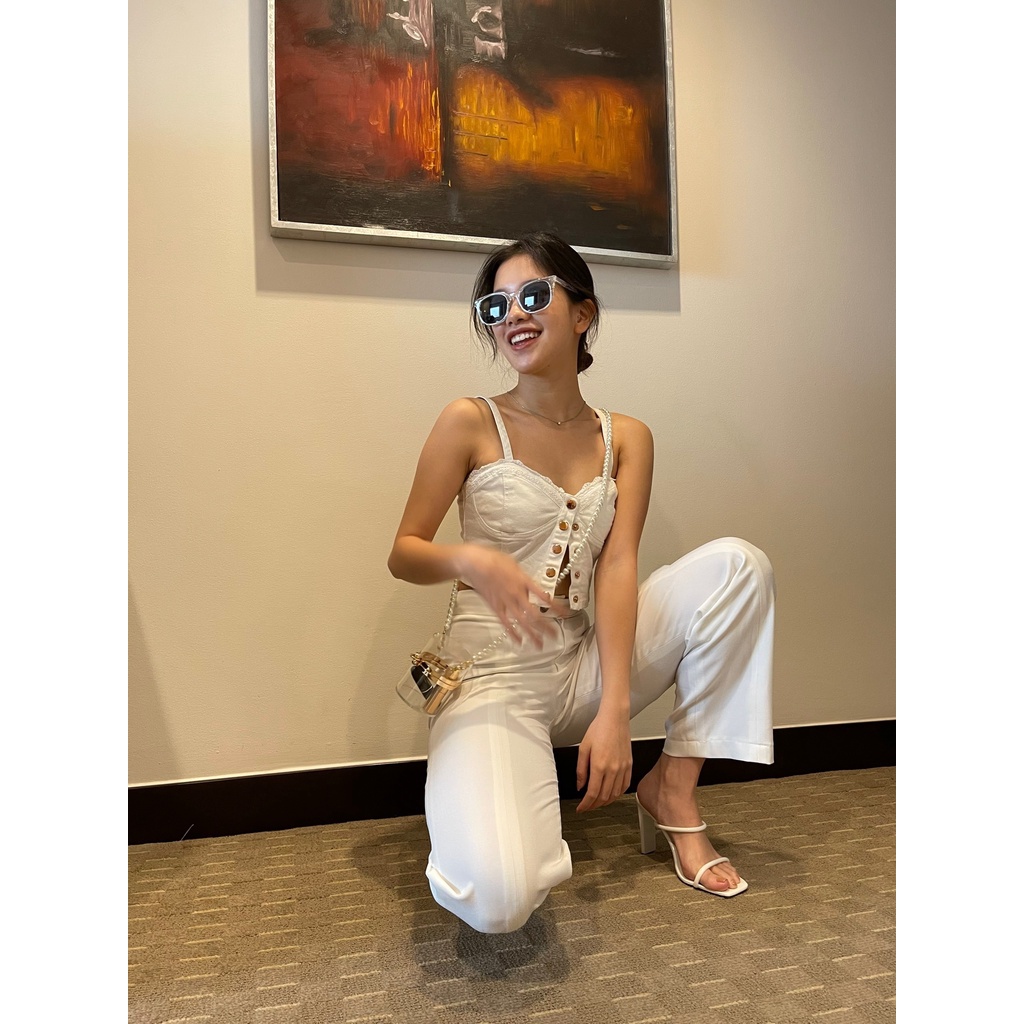 𝐀𝐍𝐆𝐄𝐋𝐈𝐂𝐀 - 𝐈𝐓𝐀𝐋𝐈𝐀 𝐓𝐑𝐎𝐔𝐒𝐄𝐑𝐒 - Quần âu cạp cao