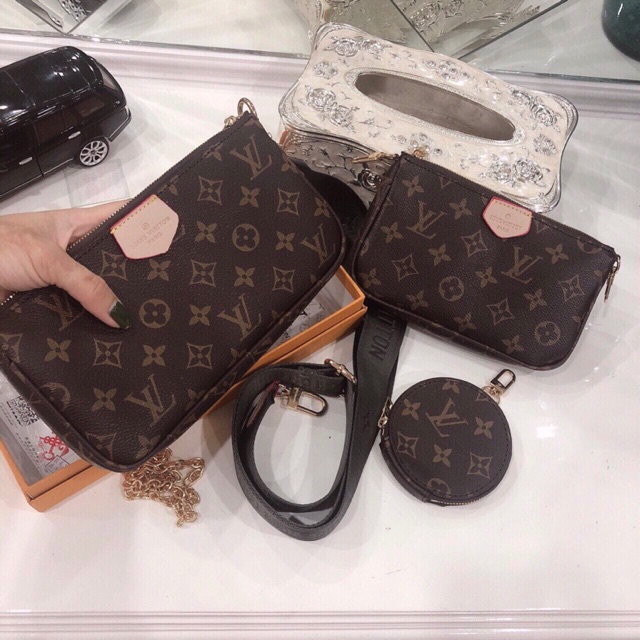 Set túi Lv 3 món Fullbox