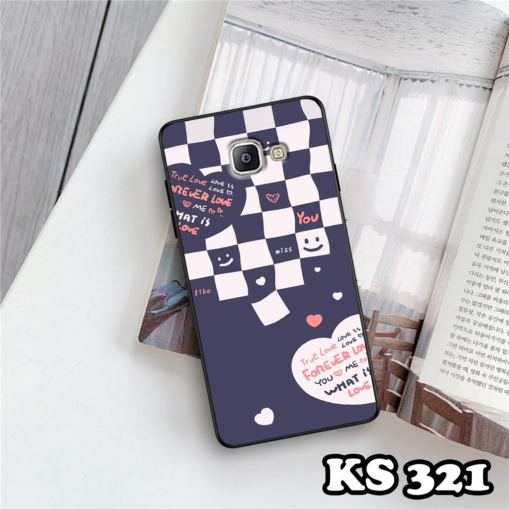 Ốp lưng Samsung A9 Pro - Samsung C9 Pro - Ốp in hình họa tiết caro - Chất liệu TPU siêu bền, sang trọng