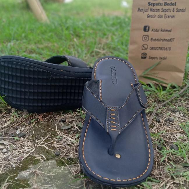 Giày Sandal Lacoste Chất Liệu Da Thời Trang Cho Nam Đen