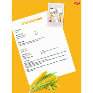 Bột sữa ngô non