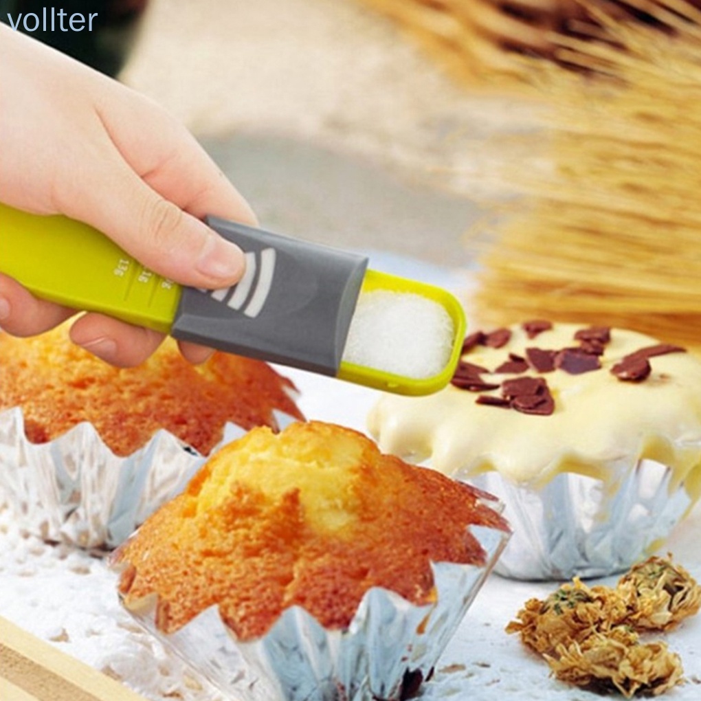 Muỗng đo lường gia vị hai đầu có thể điều chỉnh dùng cho nhà bếp