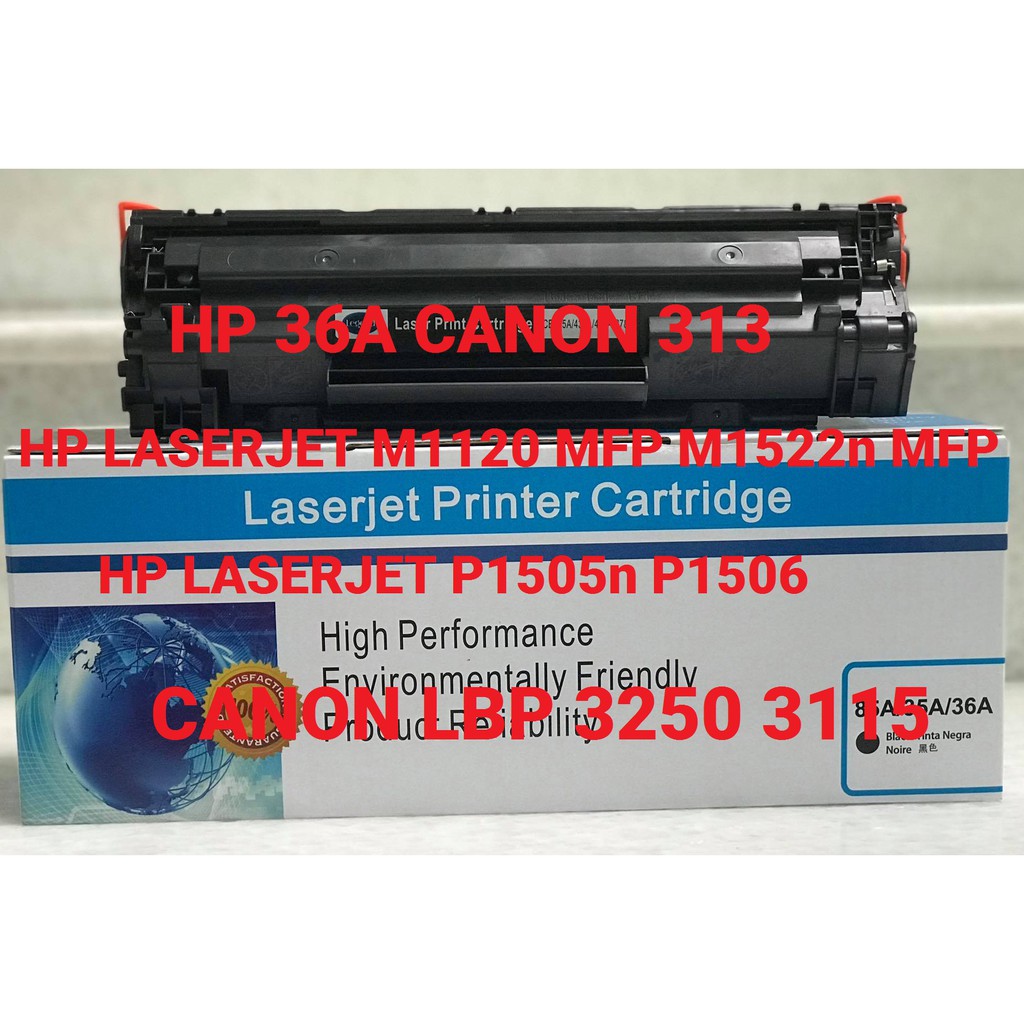 Hộp mực 36A Canon 313 HP LaserJet M1120 MFP M1522n MFP P1505n P1506 Canon LBP 3250 3115