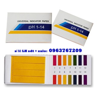 Giấy đo độ pH Newstar kèm thang đo (1-14)