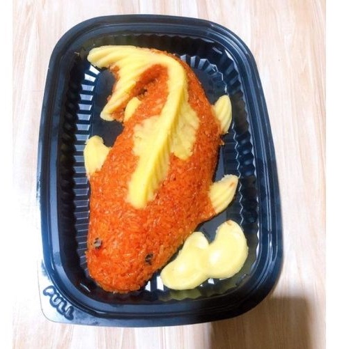 khuôn làm xôi hình cá chép , làm bánh inox, ông công ông táo