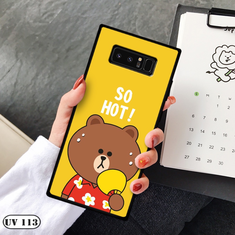 Ốp lưng điện thoại Samsung Galaxy Note 8 - viền dẻo