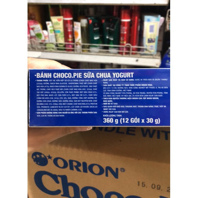 TT Bánh Chocopie Sữa Chua Yogurt Hộp 12 mẫu  5