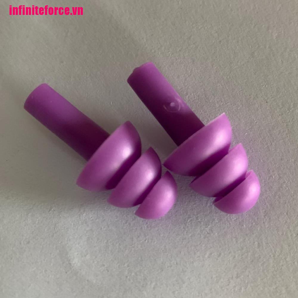1 Cặp Nút Silicone Chống Ồn Thoải Mái Tiện Dụng