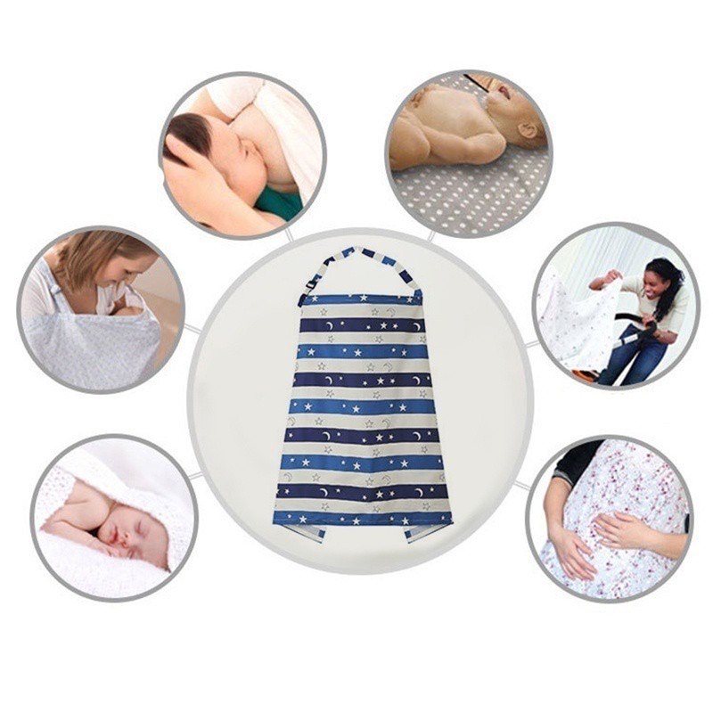 Khăn choàng cho Bé bú, Che nắng che bụi cho trẻ loại đẹp