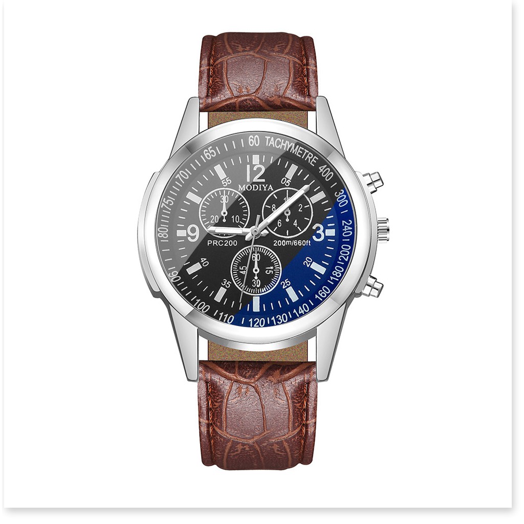 Đồng hồ nam dây da PANDAWATCH thời trang siêu hot | BigBuy360 - bigbuy360.vn