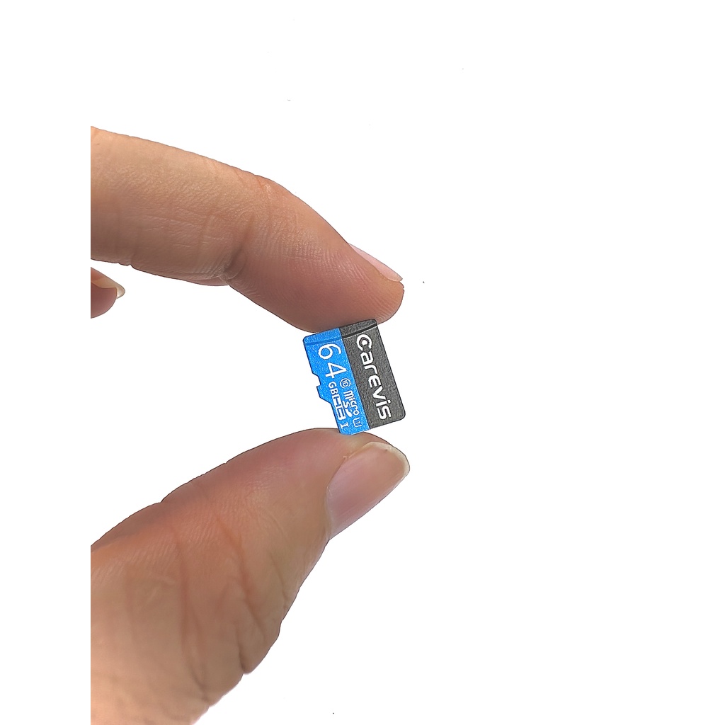 Thẻ nhớ 64GB Class10 mini siêu nhỏ quay phim giám sát hành trình carevis