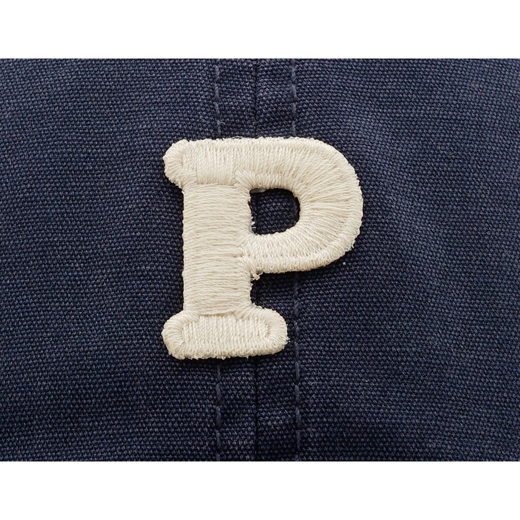 Nón lưỡi trai cotton mềm mại thêu chữ P phong cách Hàn Quốc trẻ trung