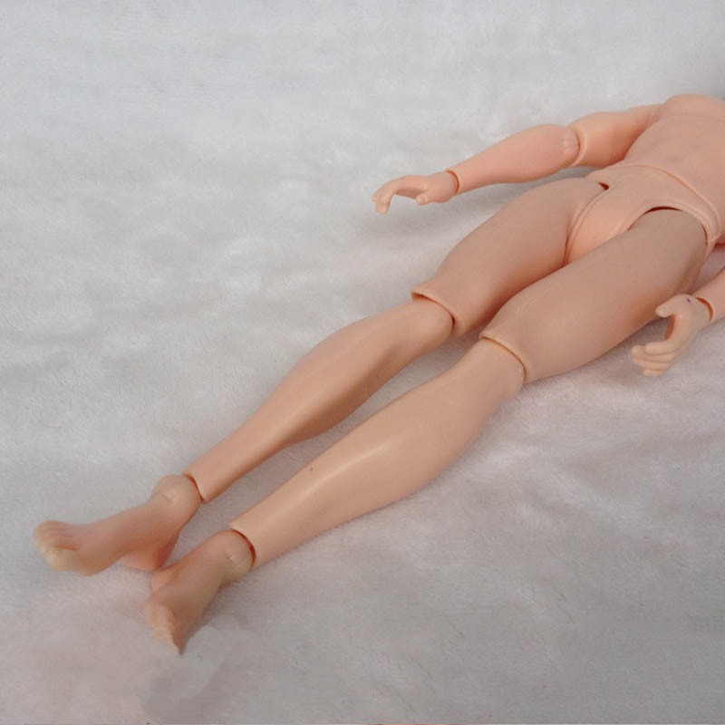 Diy 14 Thân búp bê nối di chuyển được cho bạn trai Barbie Ken Male MAN Body khỏa thân
