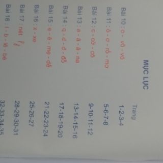 Vở tập viết Thúy Hà