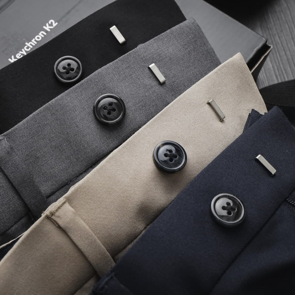 Quần Âu Nam Cạp Trun Ẩn Đẹp dáng Slimfit ống đứng - Co Giãn Thoải Mái A2Q - Top 1 Hàng Xuất Dư Hàn | BigBuy360 - bigbuy360.vn