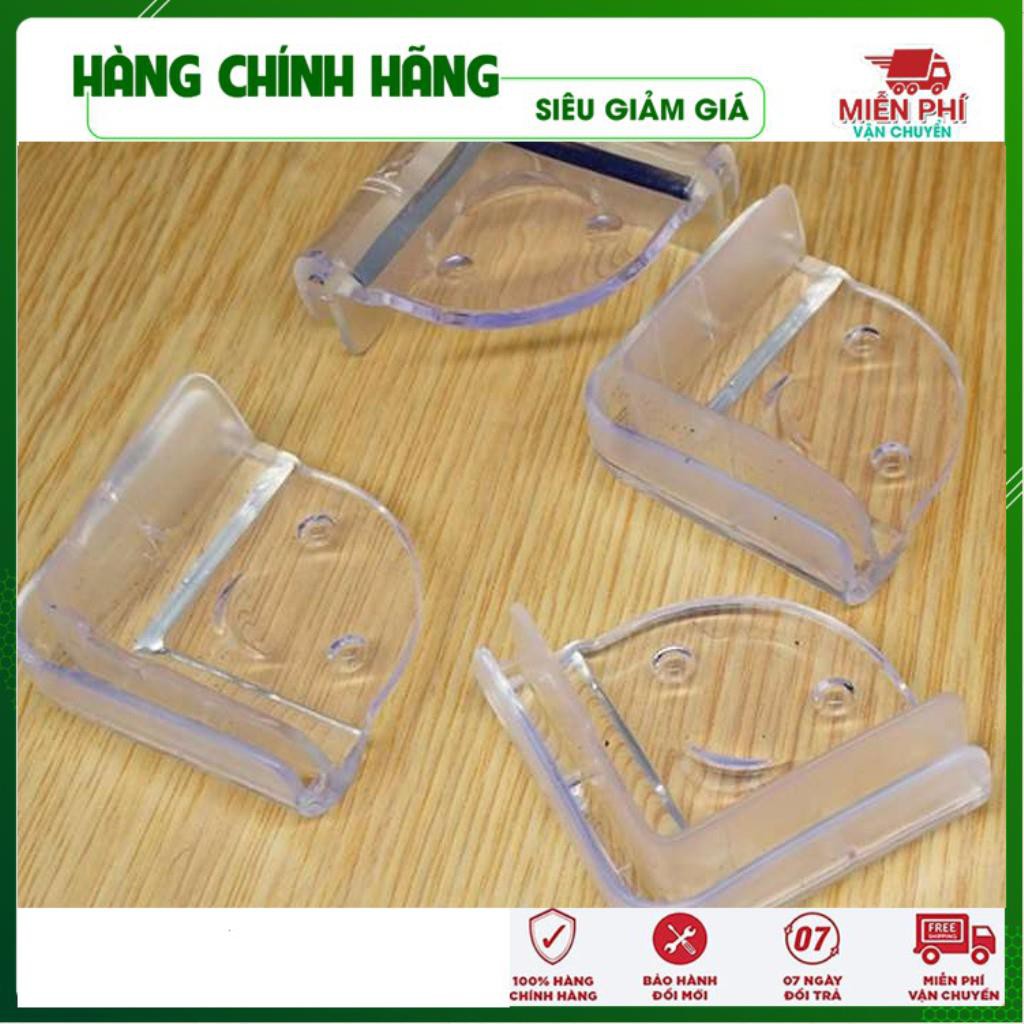 Combo 4 Miếng Bọc Góc Bàn Bịt Cạnh Bàn Silicon CAO CẤP Góc Vuông An Toàn Cho Bé