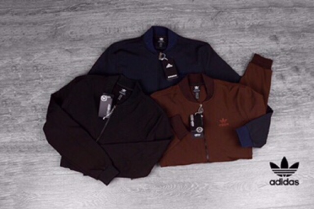 Áo khoác bomber adidas lót lông Vnxk cao cấp