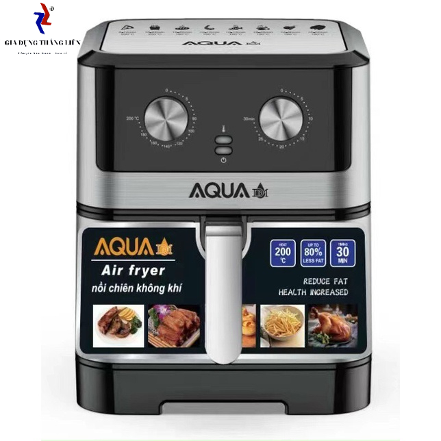 Nồi chiên không dầu AQUA 988 10.5L , nồi chiên không dầu dung tích lớn chính hãng (MẪU MỚI 2022) [ Bảo Hành 12 Tháng]