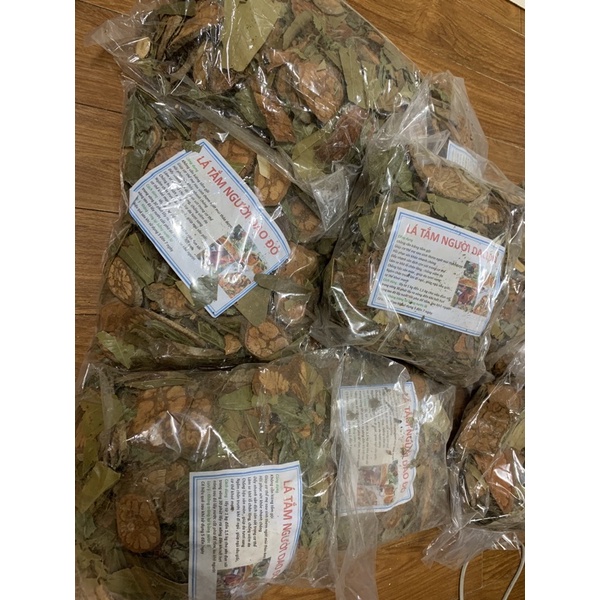 Lá xông tắm sau sinh, lá tắm dao đỏ cho bà đẻ, phòng sản hậu,không kiêng tắm gội 1kg dùng 4-6 lân