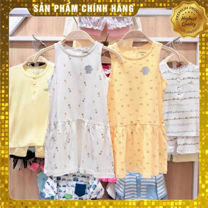 Váy hè thu sát nách bé gái mẫu mới 2021