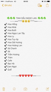 Tinh dầu Ngọc Lan 10ml