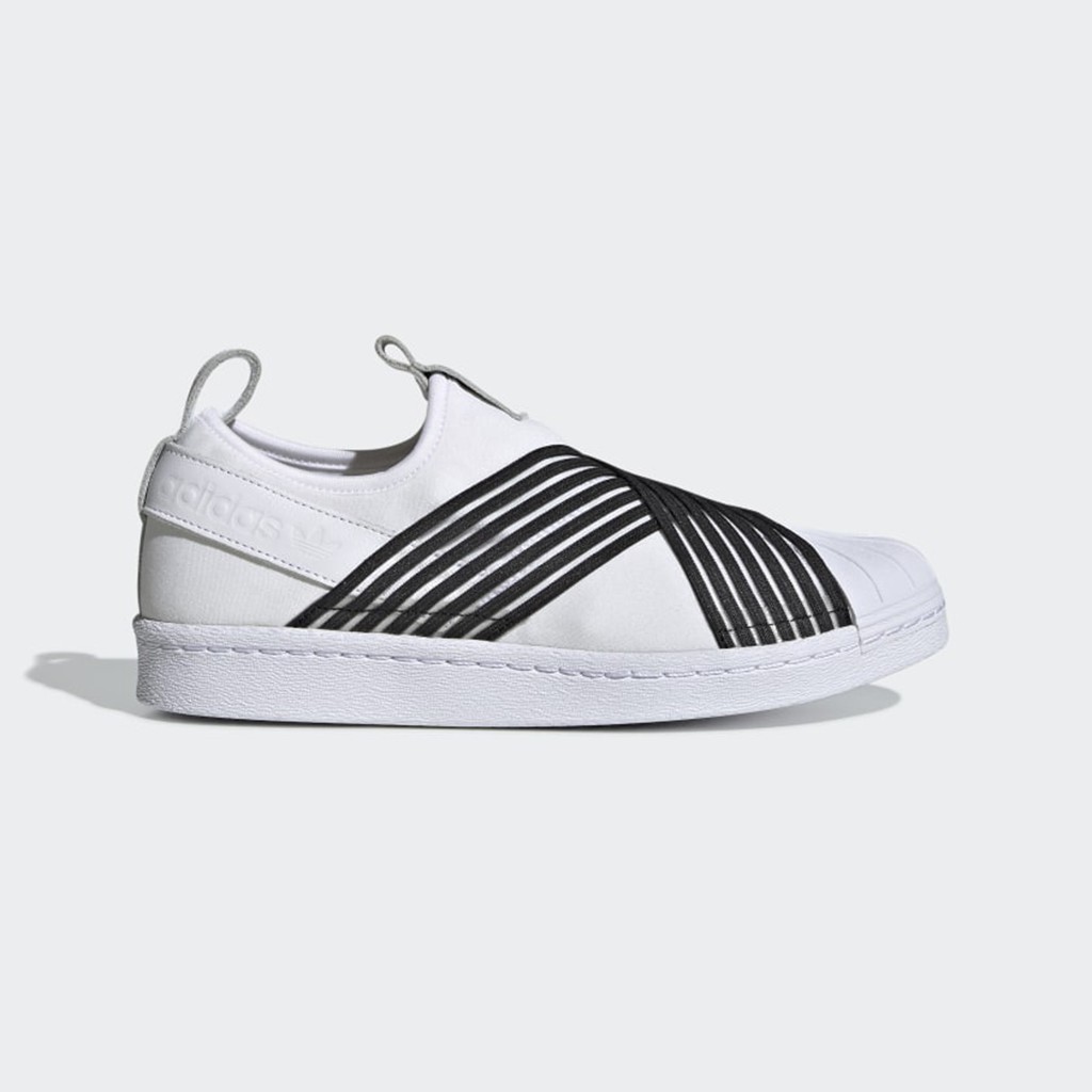 Giày Sneaker Thời Trang Adidas Super Star Slip-On Nữ Trắng Cg6013 – Hàng Chính Hãng - Bounty Sneakers