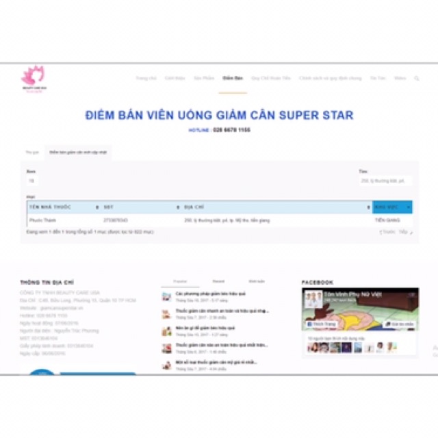 ✅[CHÍNH HÃNG] Viên uống giảm cân Super star: Hiệu quả và an toàn của Mỹ ( lọ x 36 viên)