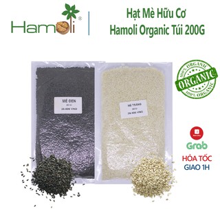 Hạt mè hữu cơ hamoli organic túi 200g