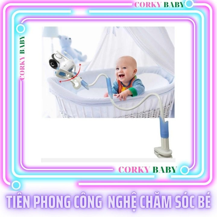 Kẹp giữ camera- máy báo khóc Corky baby